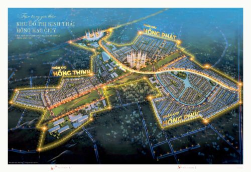 Bản đồ quy hoạch Hồng Hạc City