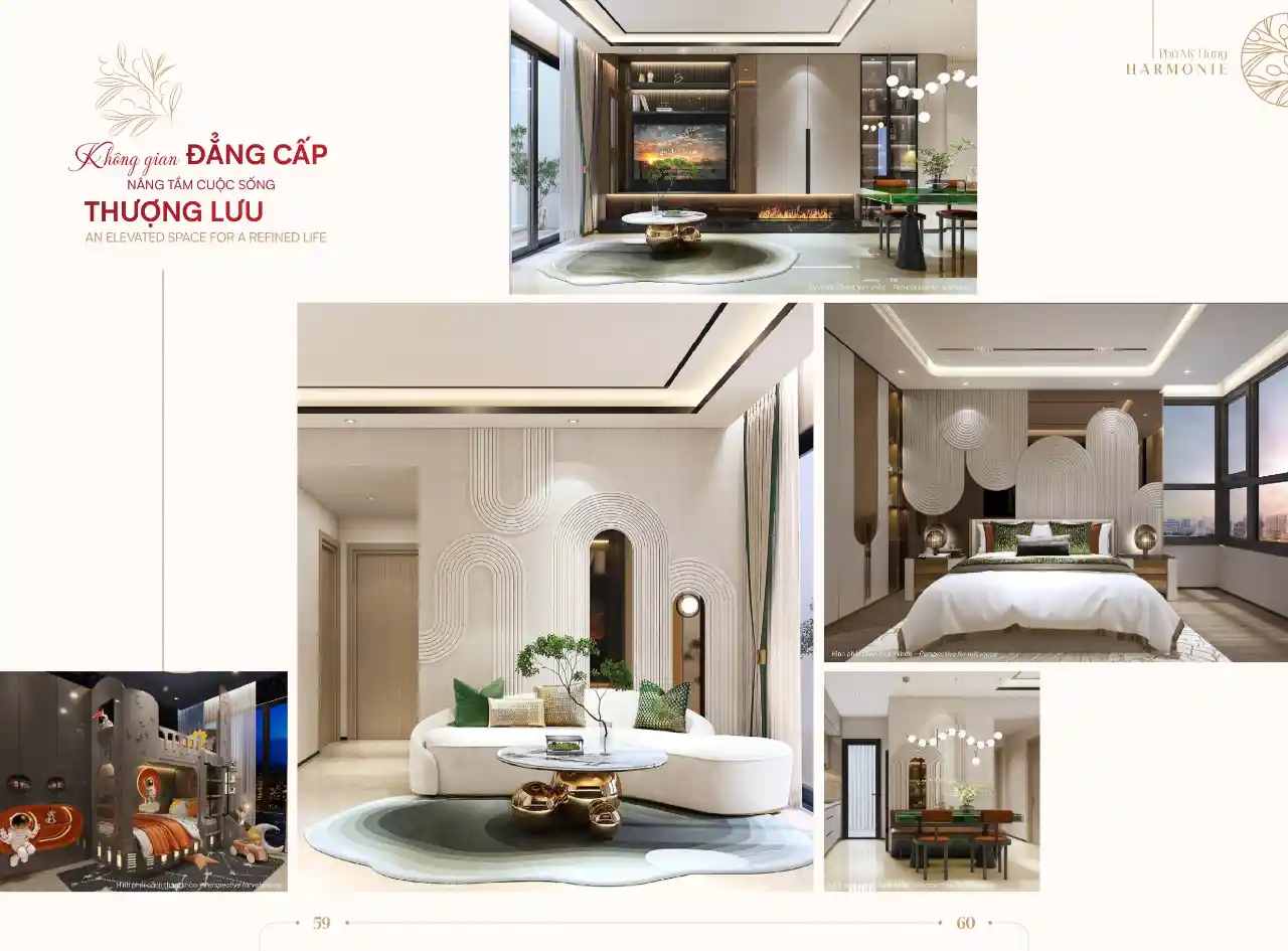 Bàn giao nội thất Harmonie Phú Mỹ Hưng từ các thương hiệu đến từ Châu Âu