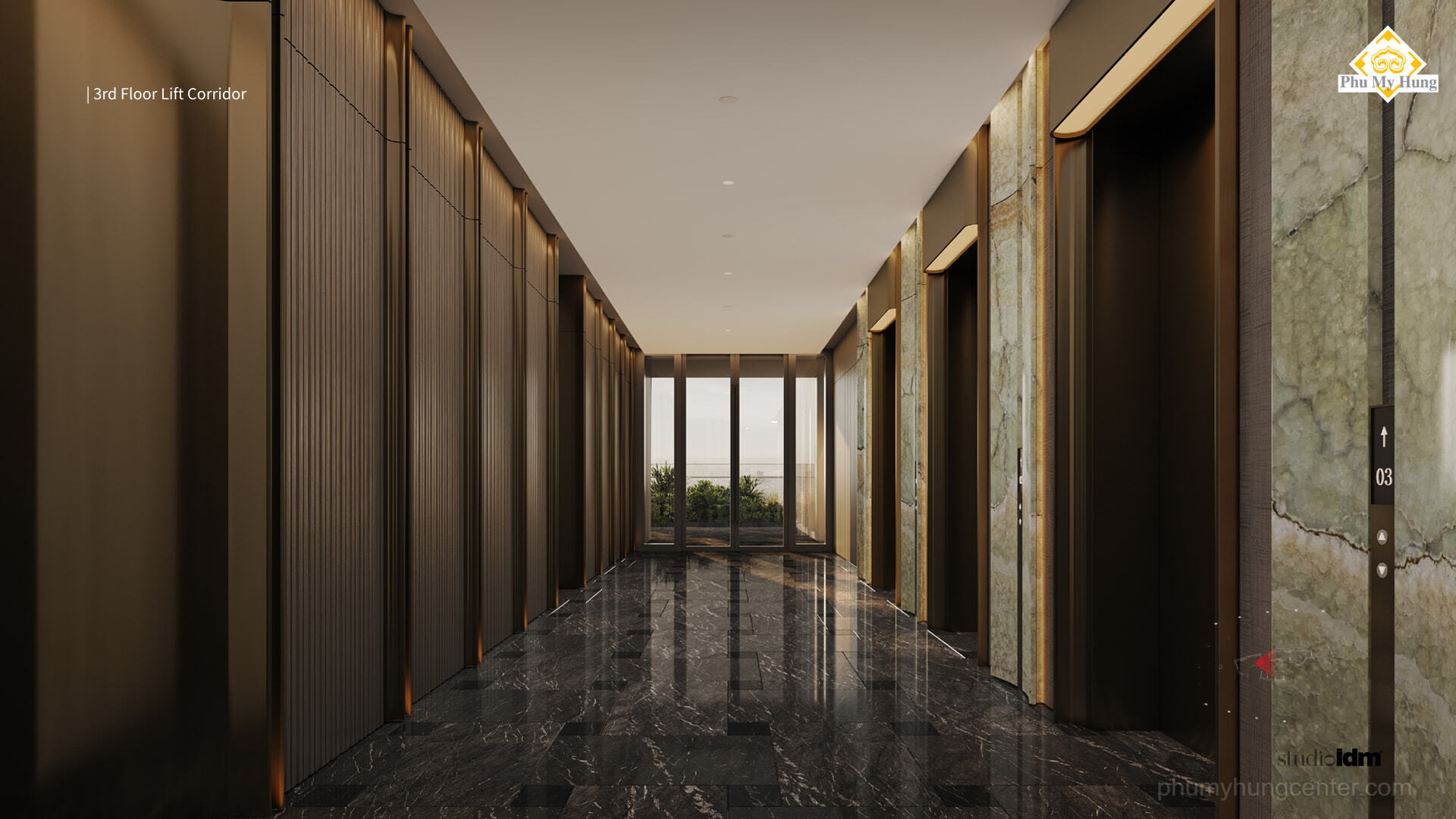 Hành lang thang tầng 3 The Regency
