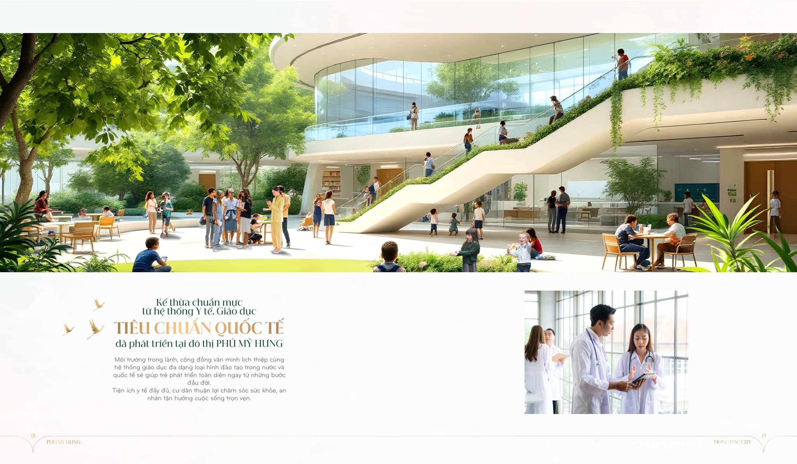 Hệ thống giáo dục đạt chuẩn Quốc tế Hồng Hạc City