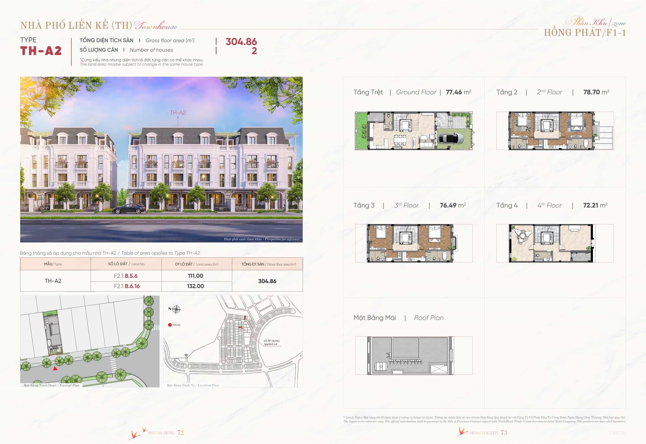 Nhà Phố TH-A2 Hồng Hạc City