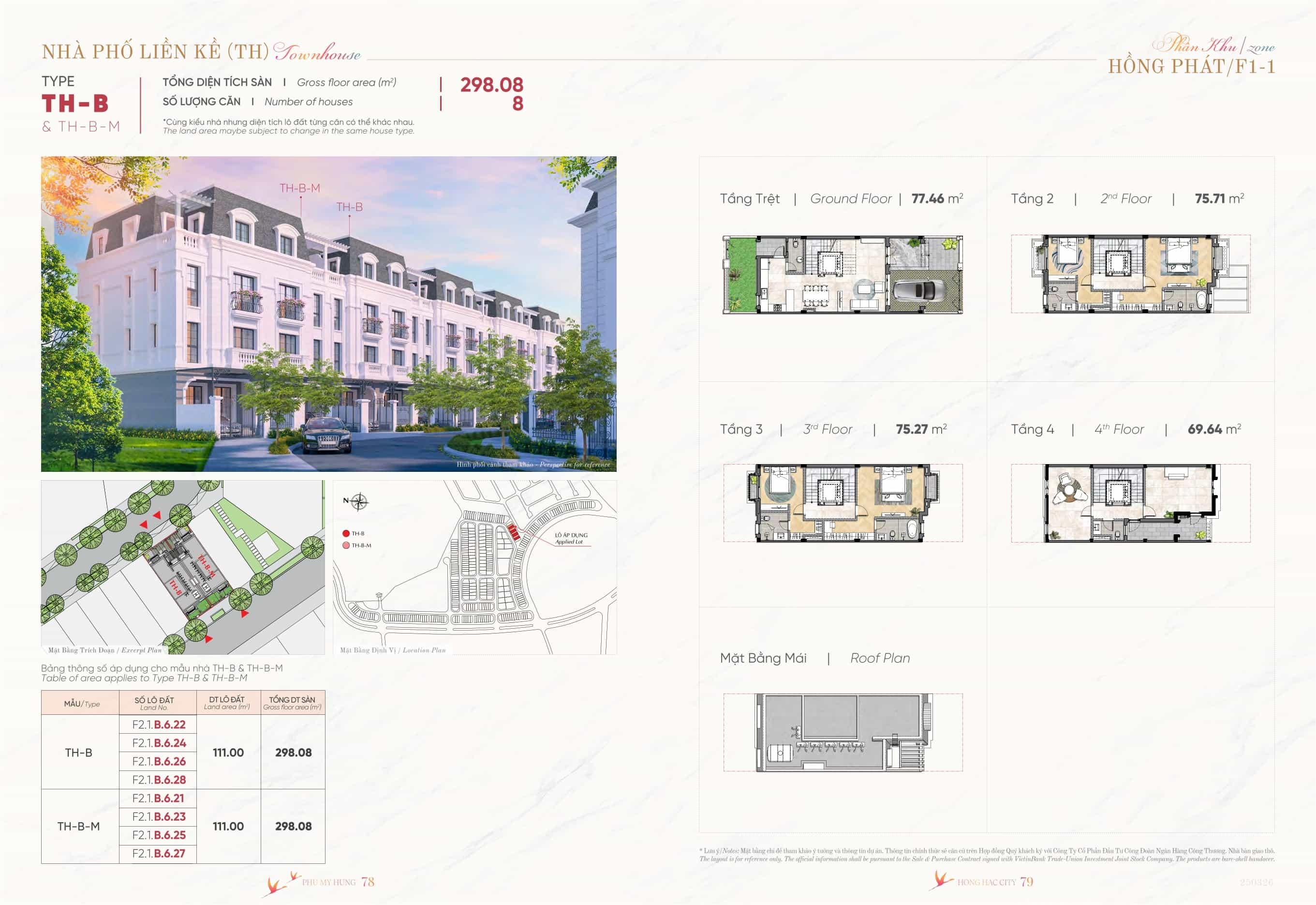 Nhà Phố TH-B Hồng Hạc City