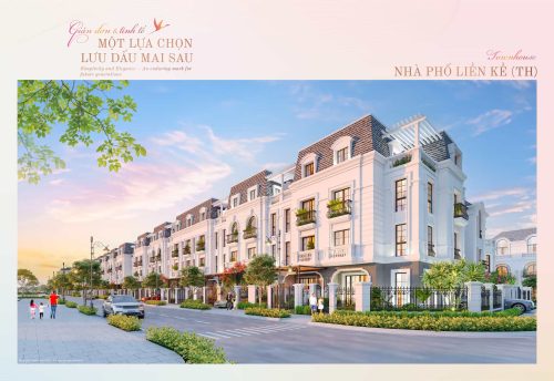 nhà phố liên kế khu Hồng Hạc City