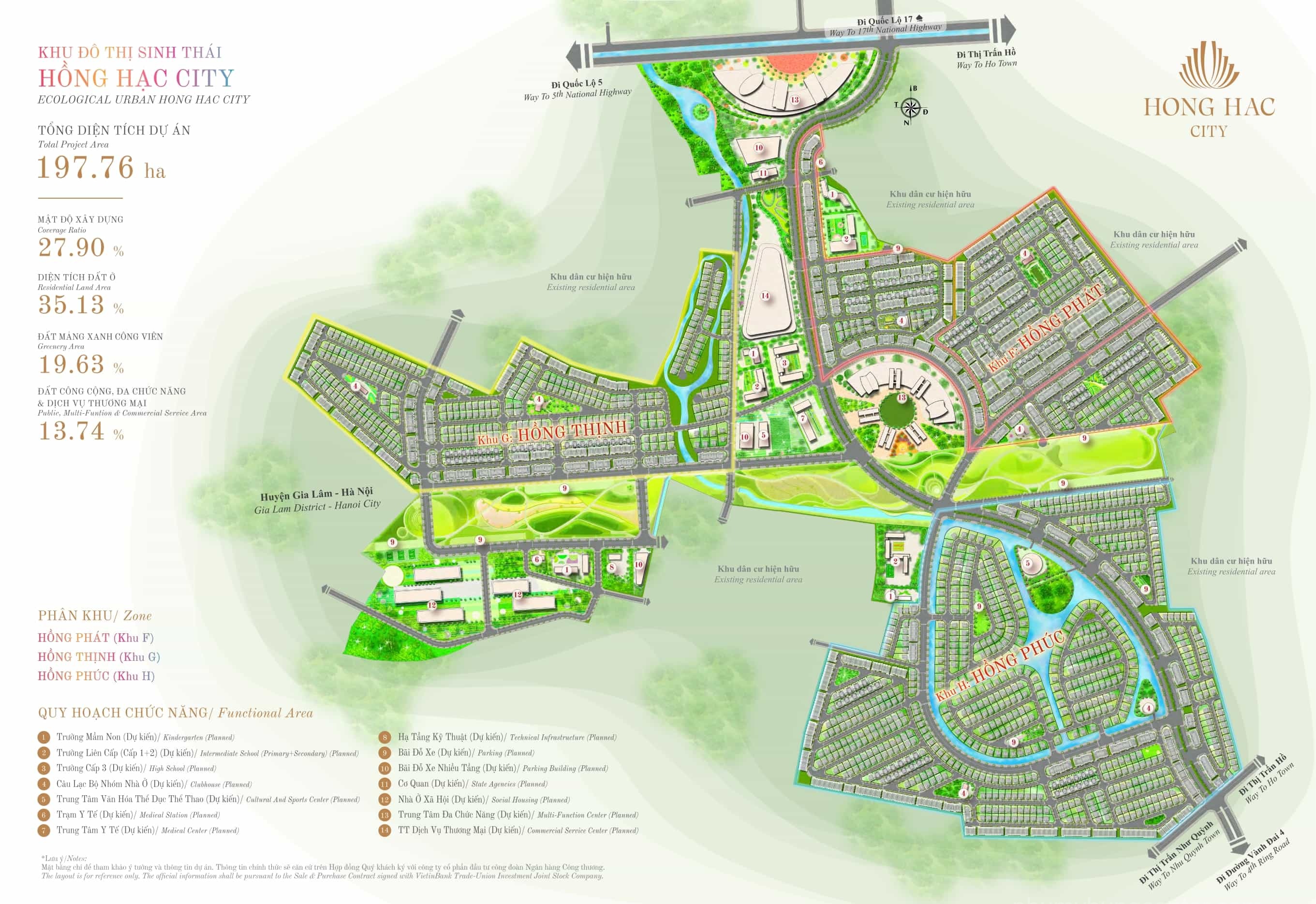 Quy hoạch Hồng hạc City