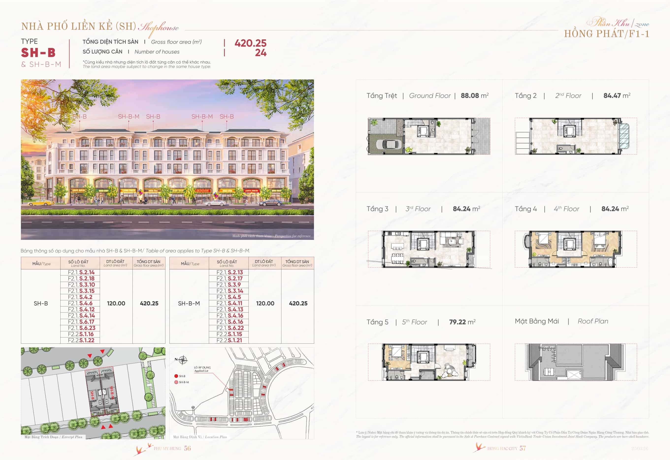 Shophouse SH-B Hồng Hạc City