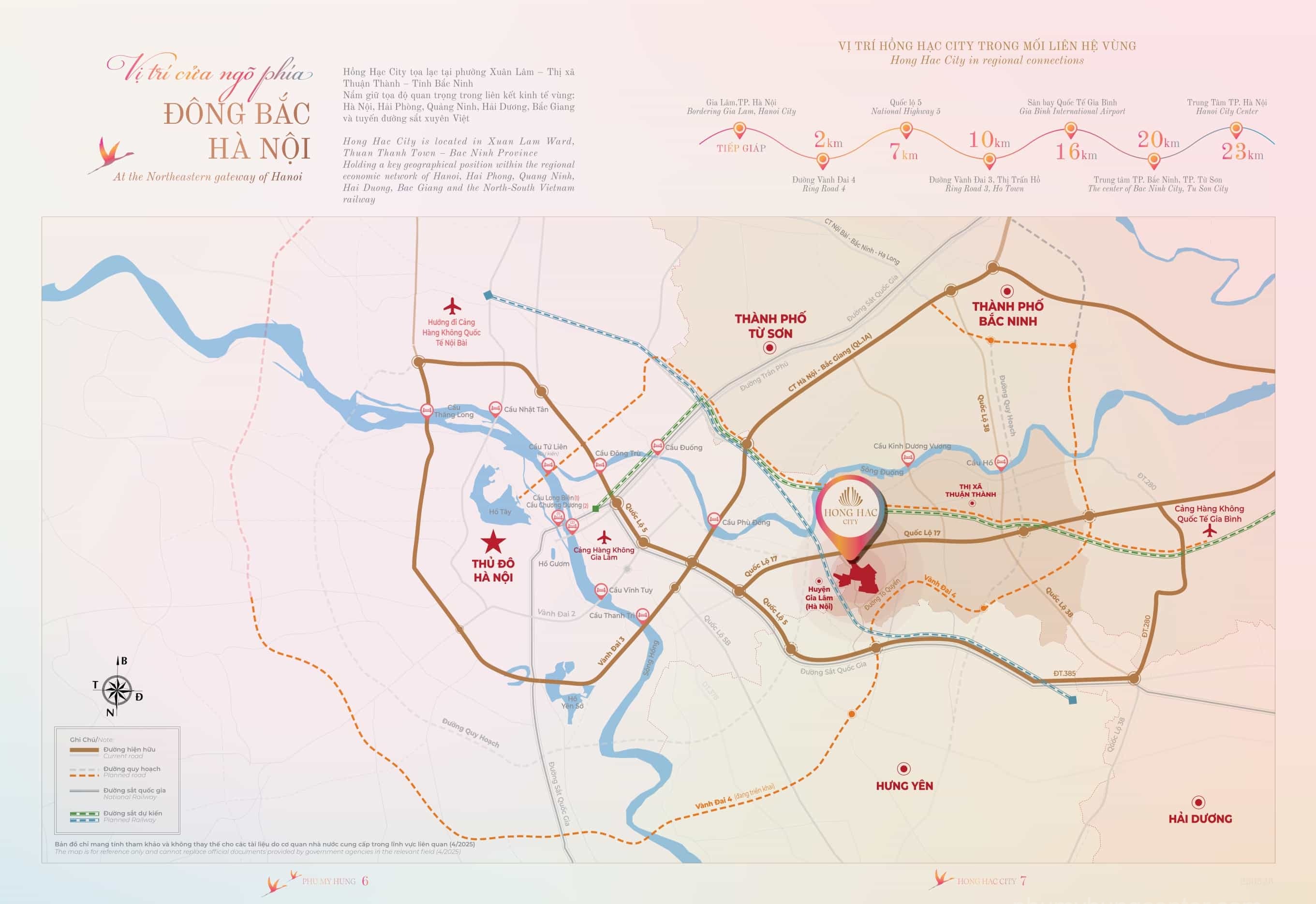 Vị trí Hồng Hạc City