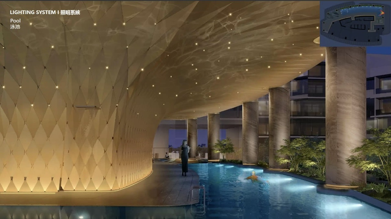 hồ bơi the regency