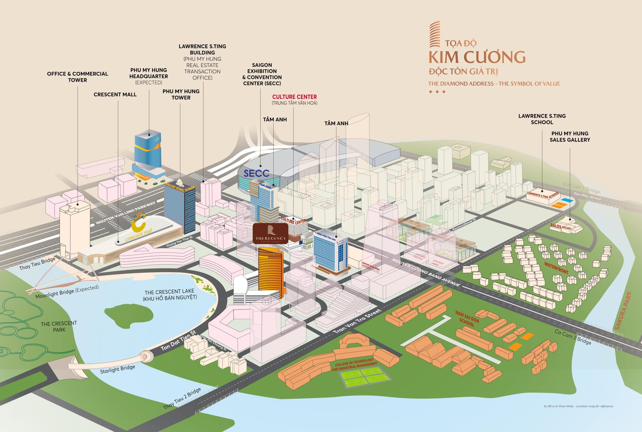 Vị trí dự án The Regency