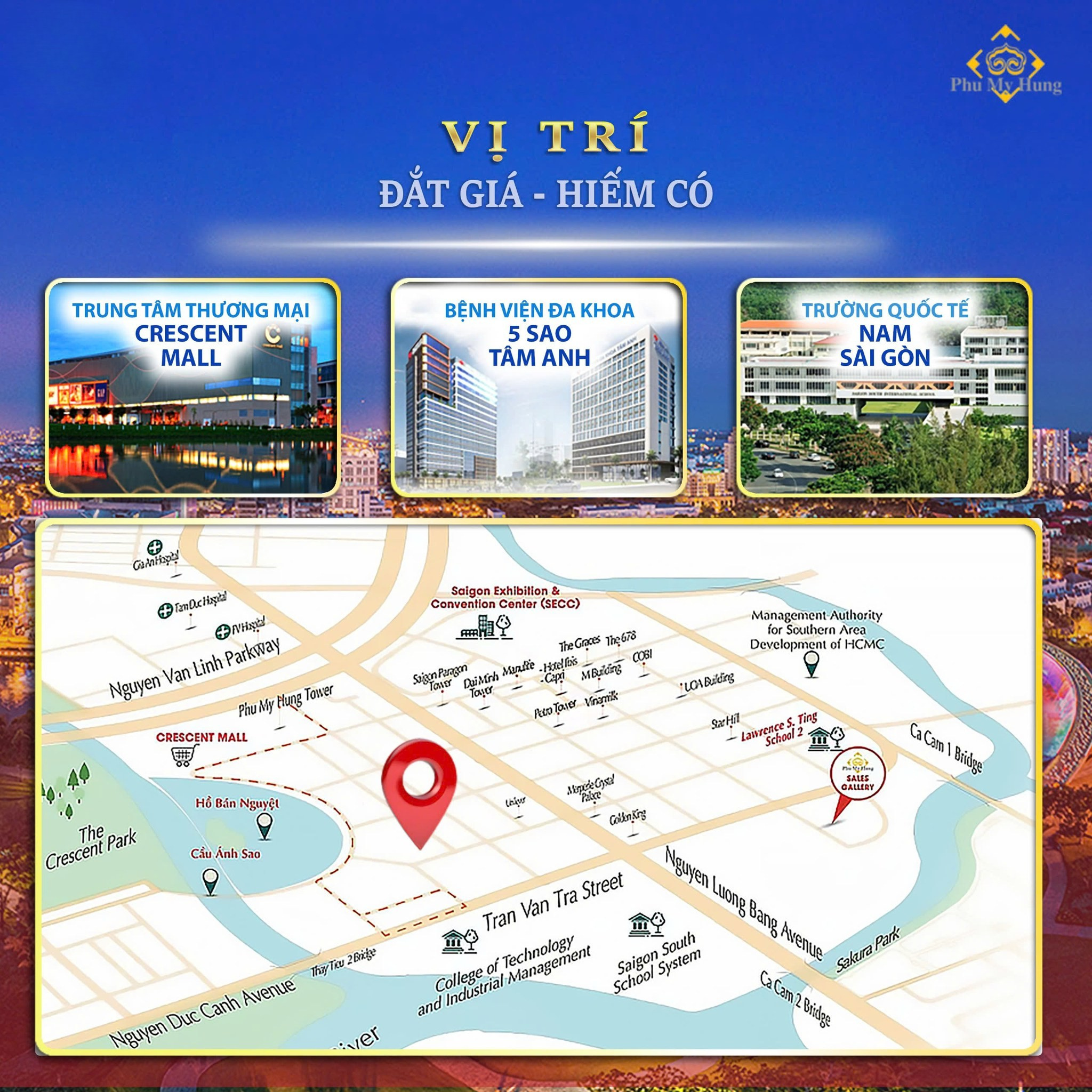 vi tri the regency