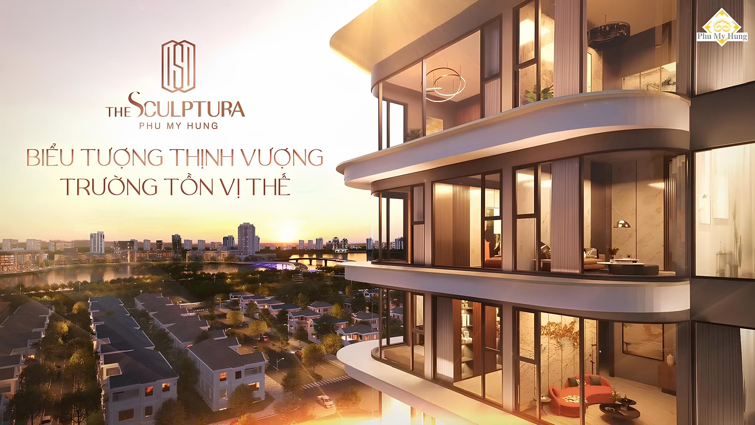 View toàn cảnh Penthouse The Sculptura