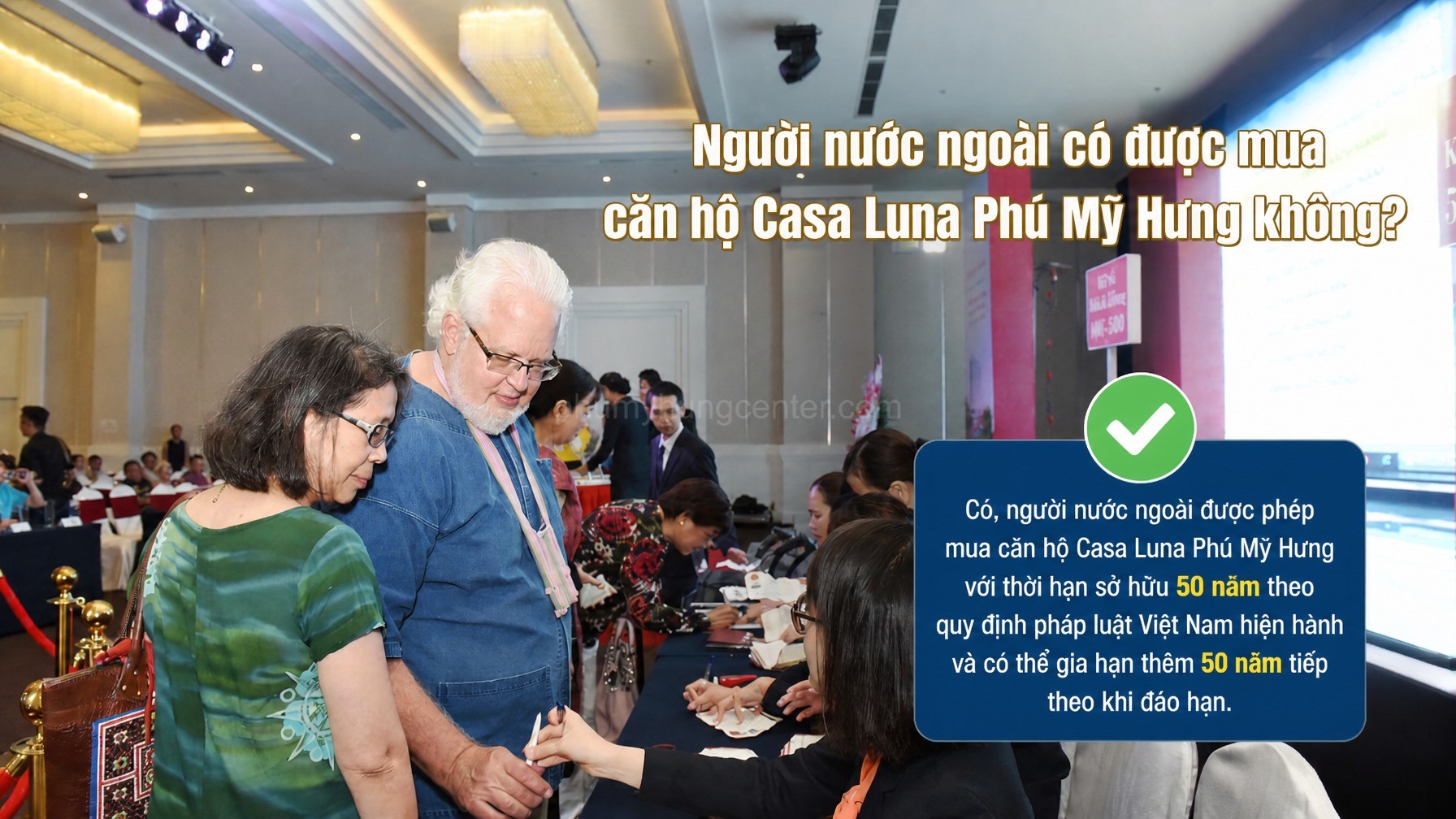 Người nước ngoài có được mua căn hộ Casa Luna Phú Mỹ Hưng không