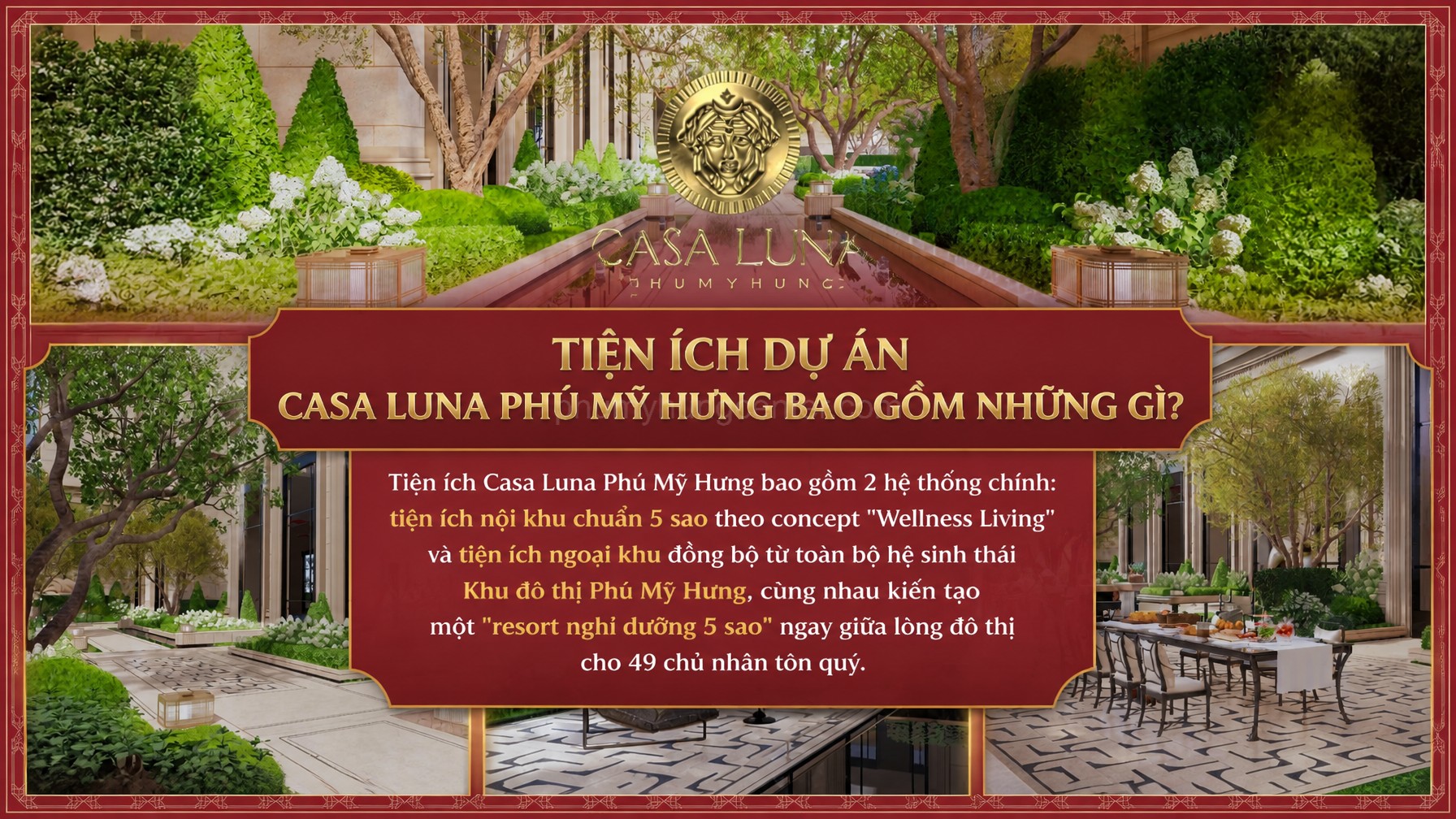 Tiện Ích Dự Án Casa Luna Phú Mỹ Hưng Bao Gồm Những Gì.1