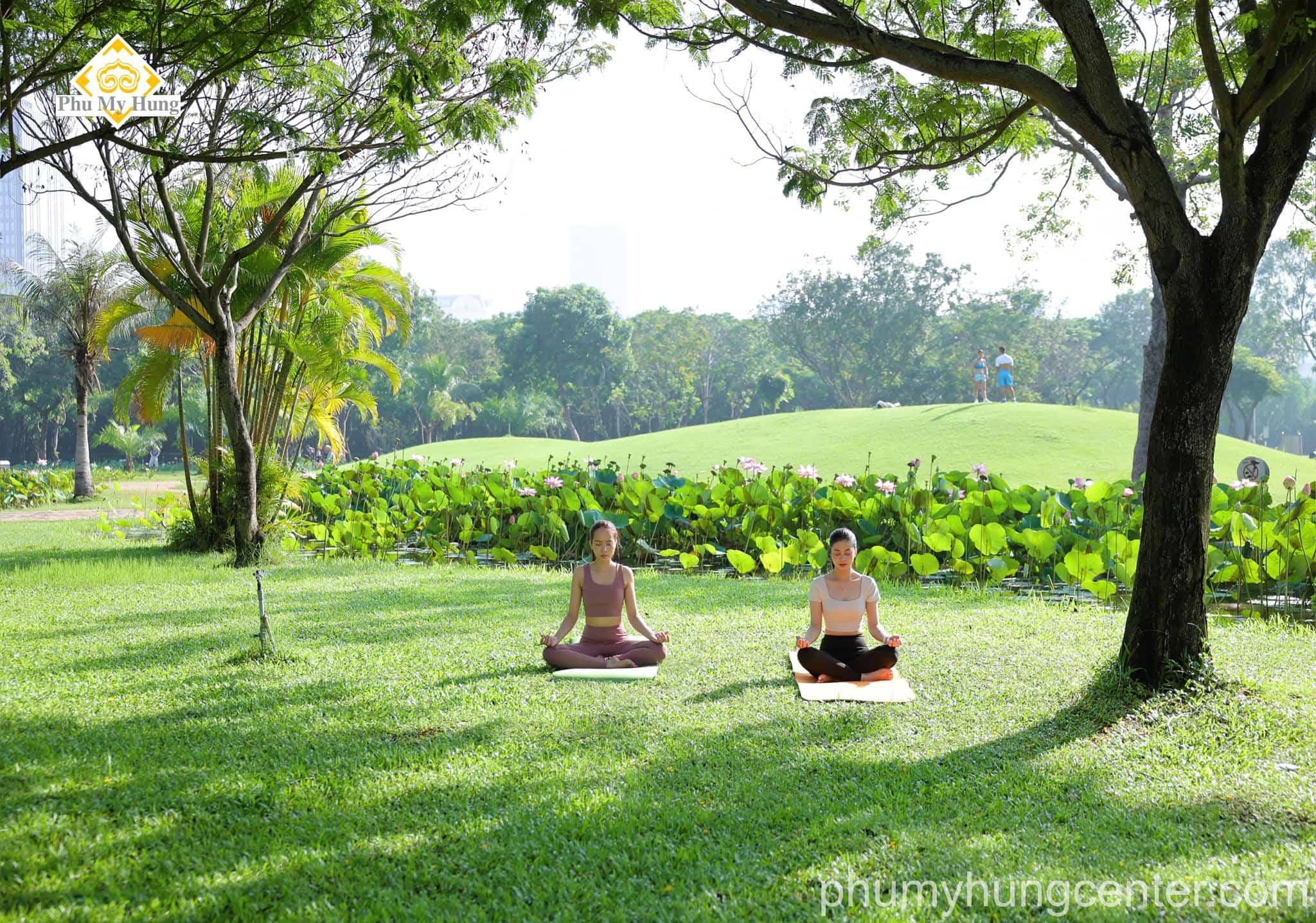 Công Viên Ánh Trăng rộng 7.2 ha tại ngay khu Hồ Bán Nguyệt Phú Mỹ Hưng