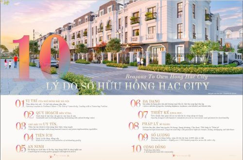 10 Lý do nên mua Hồng Hạc City