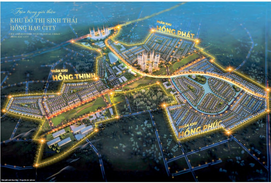 Khu đô thị Hồng Hạc City tại miền bắc của Phú Mỹ Hưng