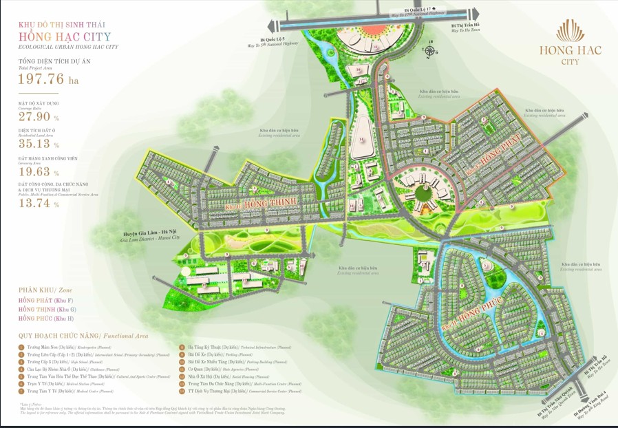 quy hoach du an hong hac city