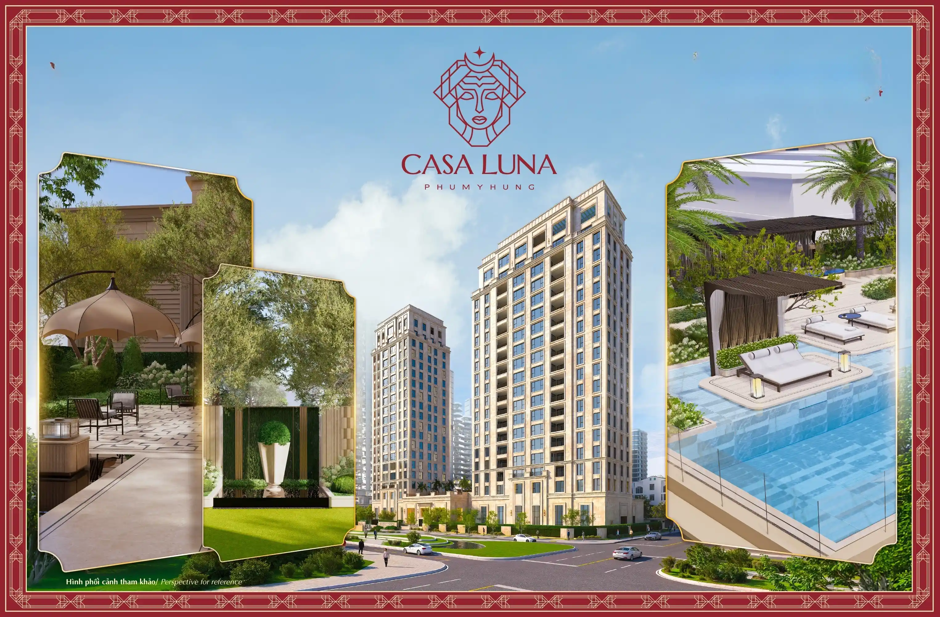 Dự án Sky Villa Casa Luna Phú Mỹ Hưng - Hồ Bán Nguyệt Quận 7
