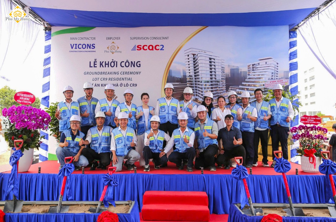 Khởi công căn hộ Triton Crown Phú Mỹ Hưng
