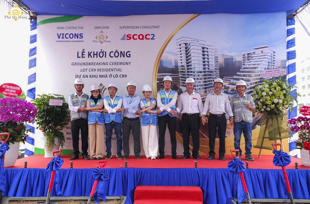 Khởi công chung cư Triton Crown Phú Mỹ Hưng