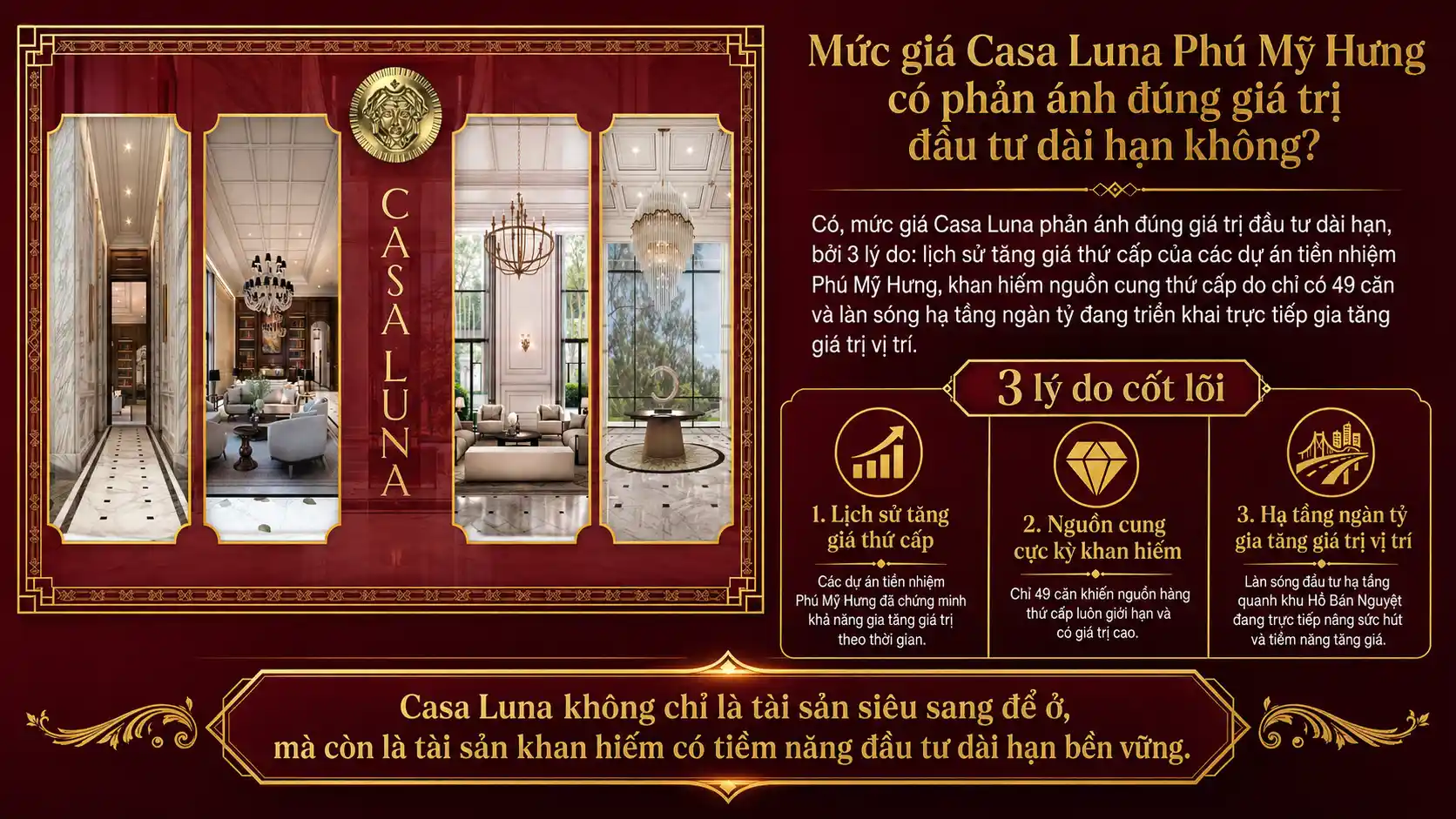 Mức giá Casa Luna Phú Mỹ Hưng có phản ánh đúng giá trị đầu tư dài hạn không