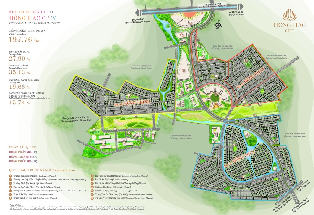 Phân khu Hồng Phát Hồng Hạc City Phú Mỹ Hưng