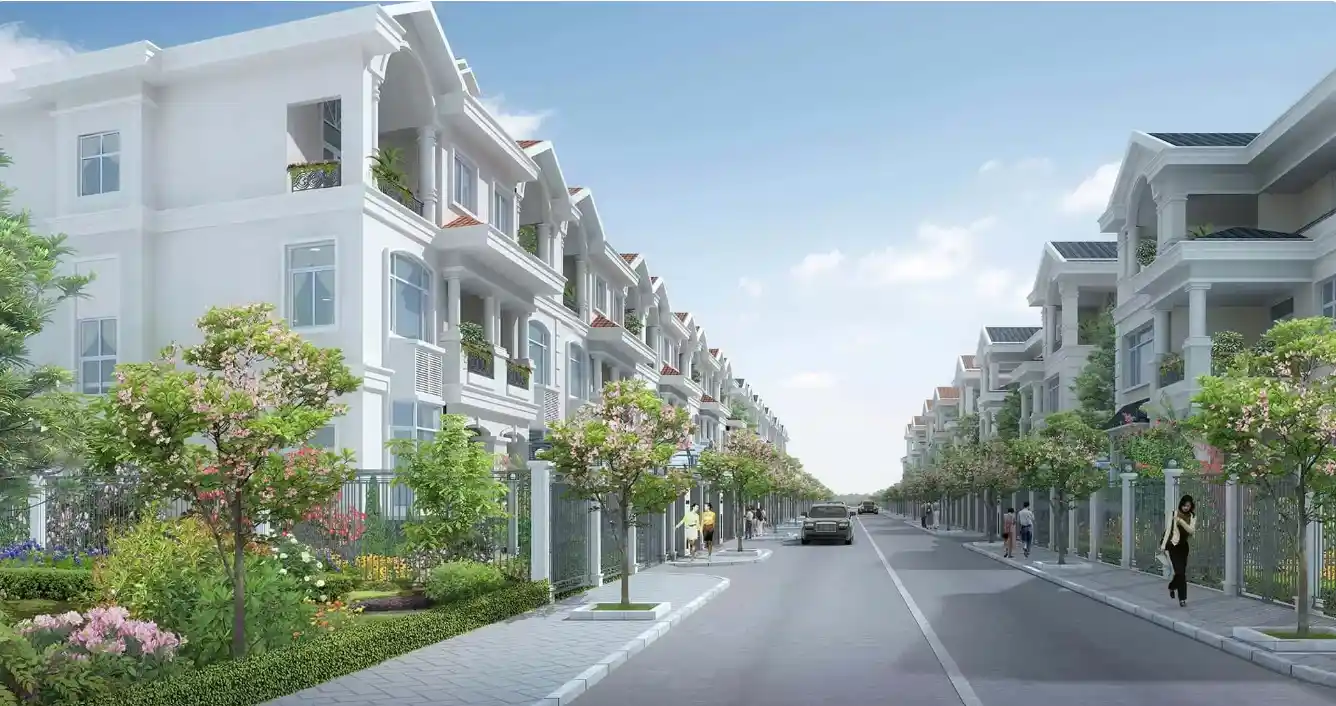 Biệt thự Nam Viên Phú Mỹ Hưng - phối cảnh