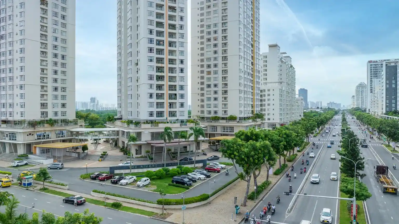 Căn hộ Riverside Residence Phú Mỹ Hưng - Góc ngã tư
