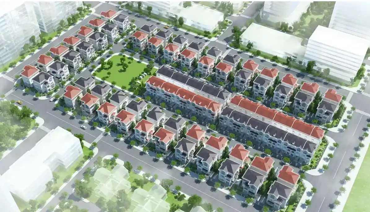 Mặt Bằng Biệt thự Nam Viên Phú Mỹ Hưng