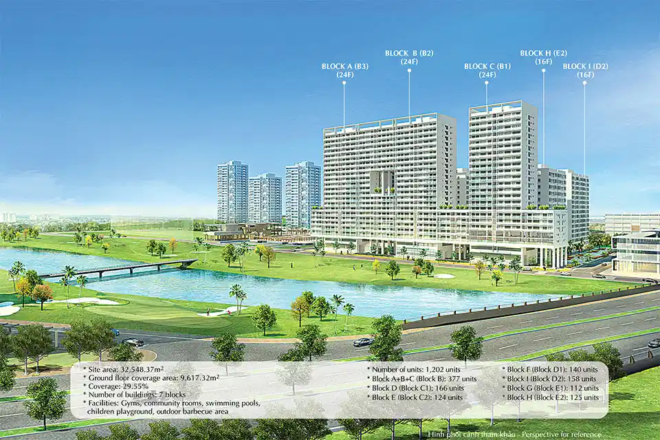 Mặt bằng tổng thể Căn hộ Scenic Valley Phú Mỹ Hưng