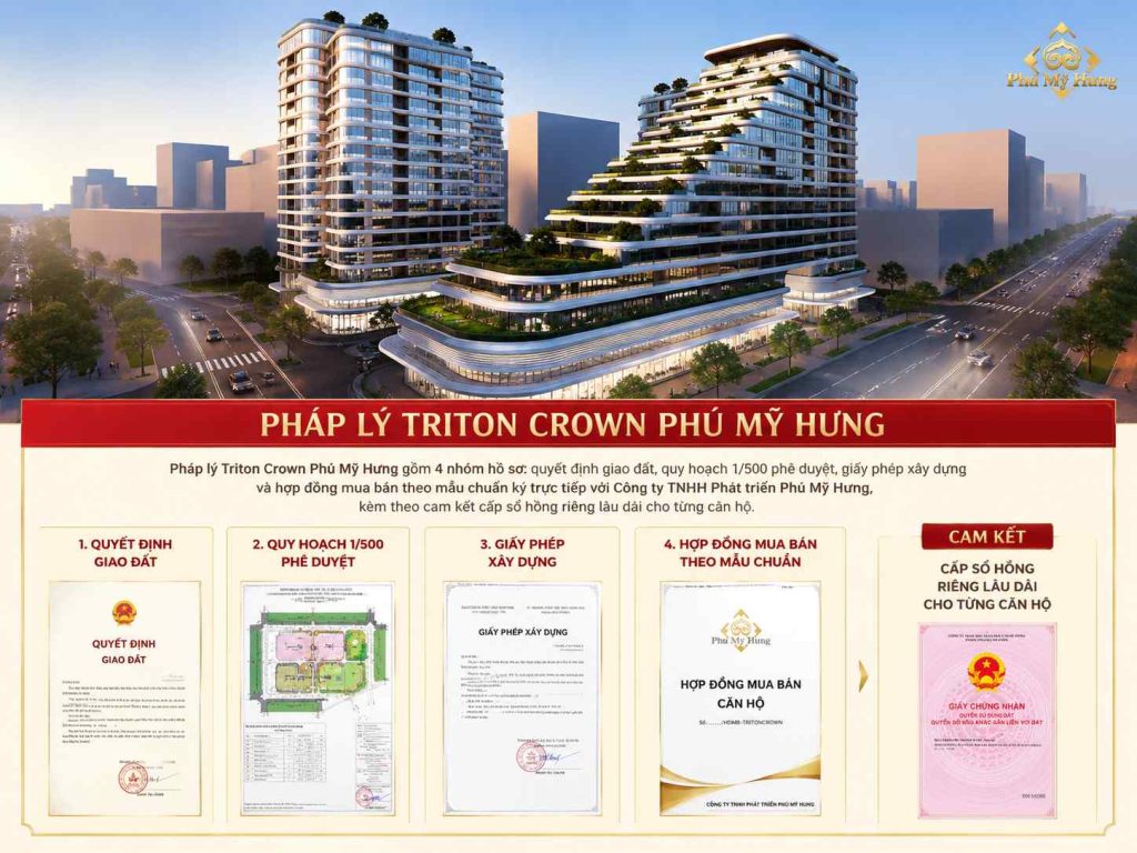 Pháp lý Triton Crown Phú Mỹ Hưng
