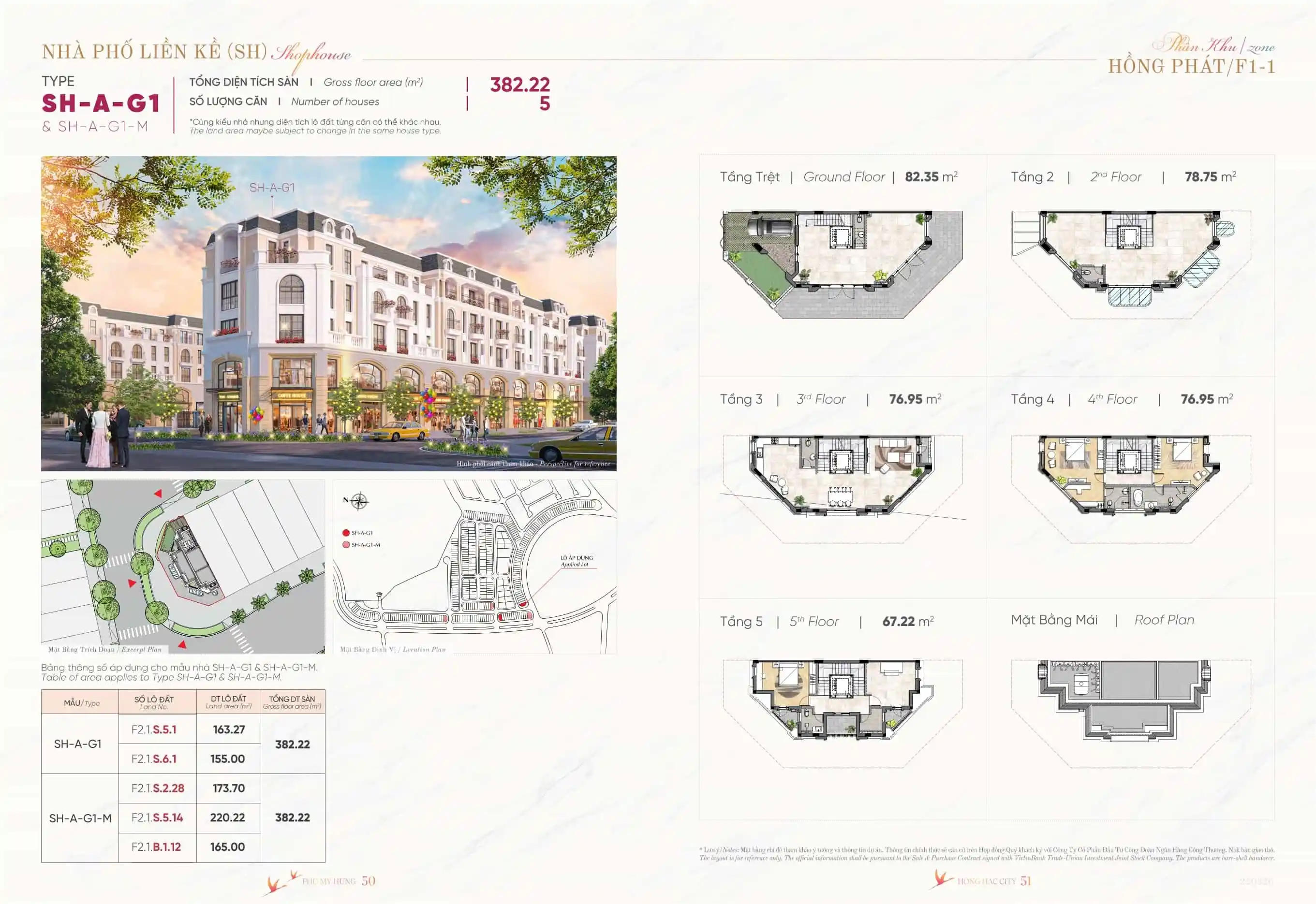 Shophouse SH-A-G1 Hồng Hạc City - căn góc