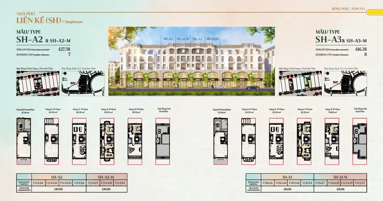 Shophouse căn thông Hồng Hạc City có đặc điểm gì