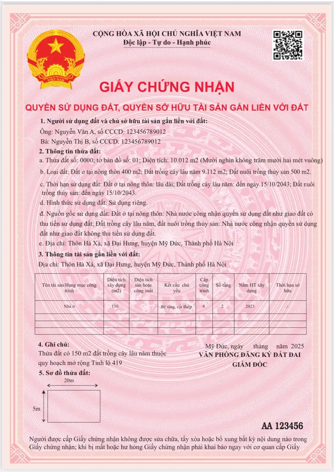 Thủ tục cấp sổ hồng sau khi nhận bàn giao nhà tại Hồng Hạc City gồm những bước nào