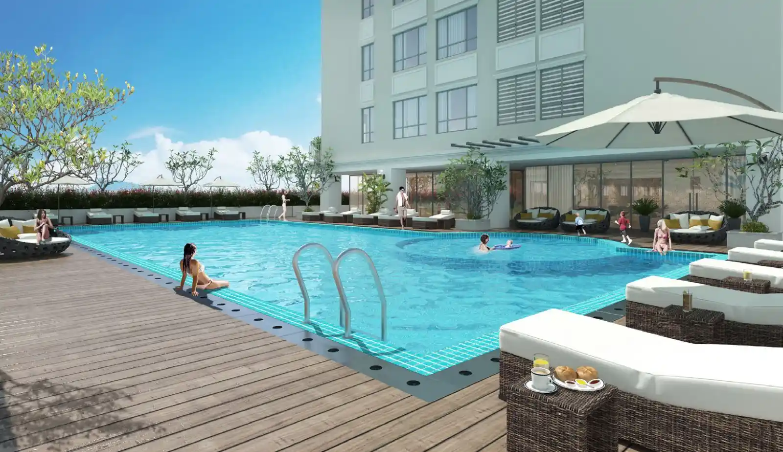 Tiện Ích Căn Hộ Nam Phúc Phú Mỹ Hưng Lejardin - Hồ Bơi