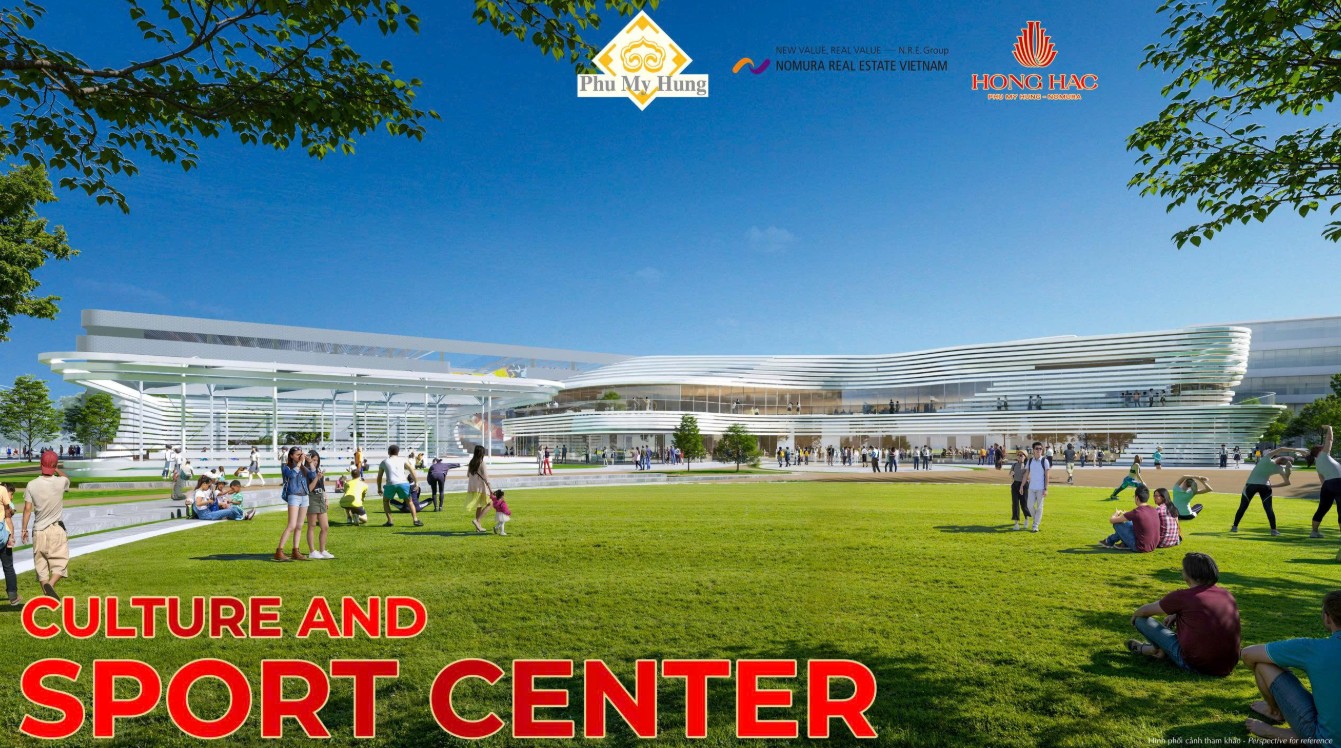 Tiện ích Hồng Hạc City Phú Mỹ Hưng - Khu Văn Hóa Thể Dục Thể Thao