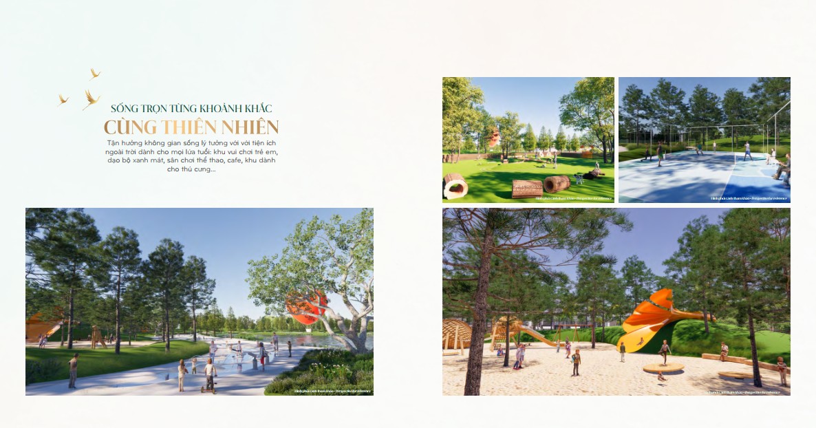 Tiện ích Hồng Hạc City - khu vui chơi tại Công Viên 6.2 hecta