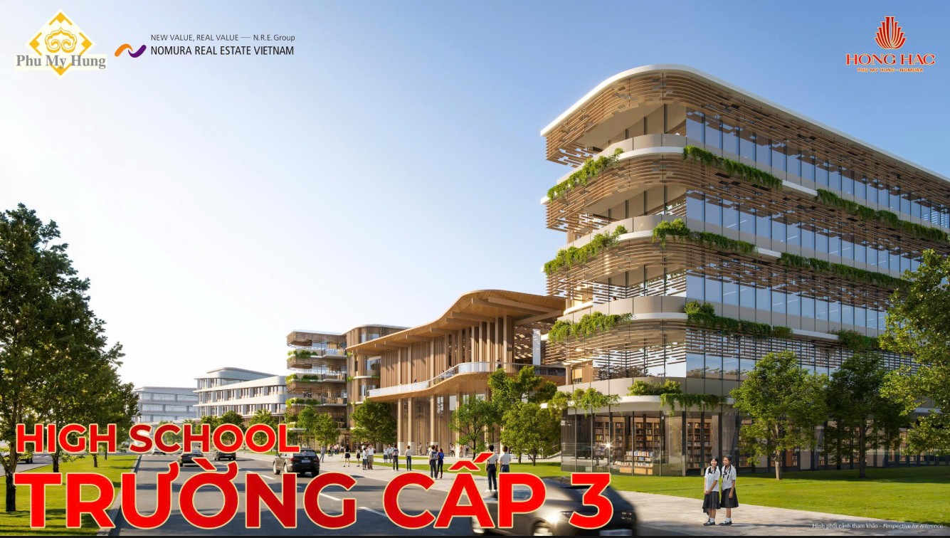 Tiện ích dự án Hồng Hạc City Phú Mỹ Hưng- Trường Cấp 3 (2)