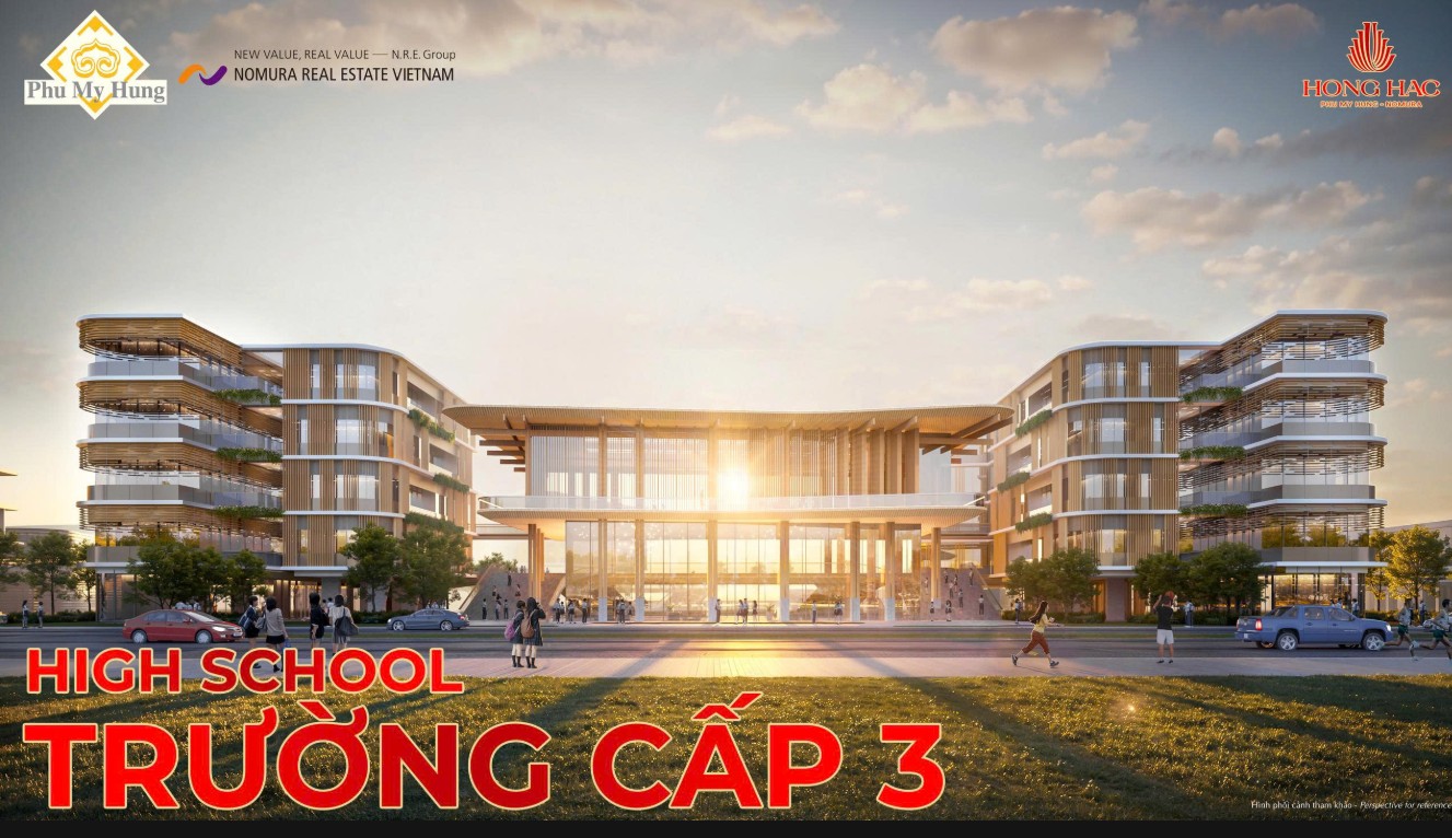 Tiện ích dự án Hồng Hạc City Phú Mỹ Hưng- Trường Cấp 3