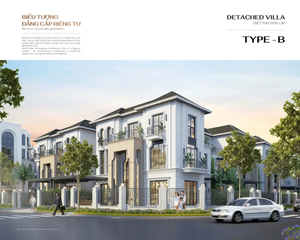 Villa Hồng Hạc City - Biệt thự đơn lập