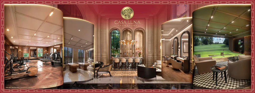 Biệt thự trên không tại Casa Luna Phú Mỹ Hưng được thiết kế theo phong cách Modern Classic