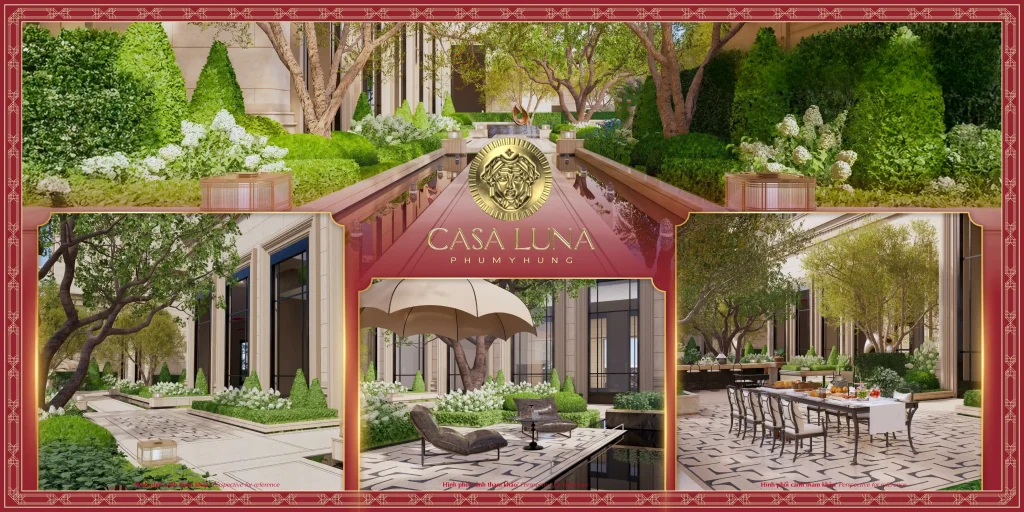 Tiện ích nội khu Casa Luna tiêu chuẩn resort 5 sao theo concept “Wellness Living”