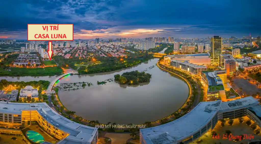 Vị trí Lô CN8-2 bên Hồ Bán Nguyệt là yếu tố không thể sao chép của Casa Luna